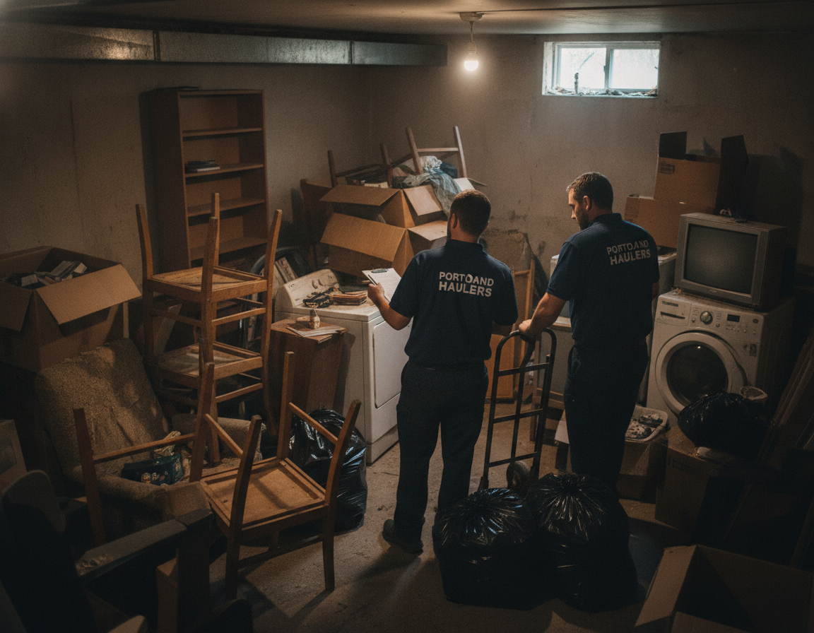 Basement Cleanout Services Near Me Portland