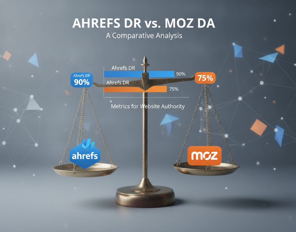 Ahrefs DR vs Moz DA